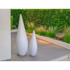 meine wunschleuchte 2er Set Akku Stehlampen ohne Kabel Bodenlampen für Innen & Außen in 2 Größen