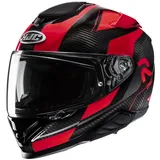 HJC Helmets HJC RPHA 71 Carbon Hamil MC1 rot L