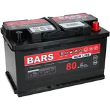 AGM Batterie Bars AGM 12V 80Ah 800A/EN Start Stop Autobatterie