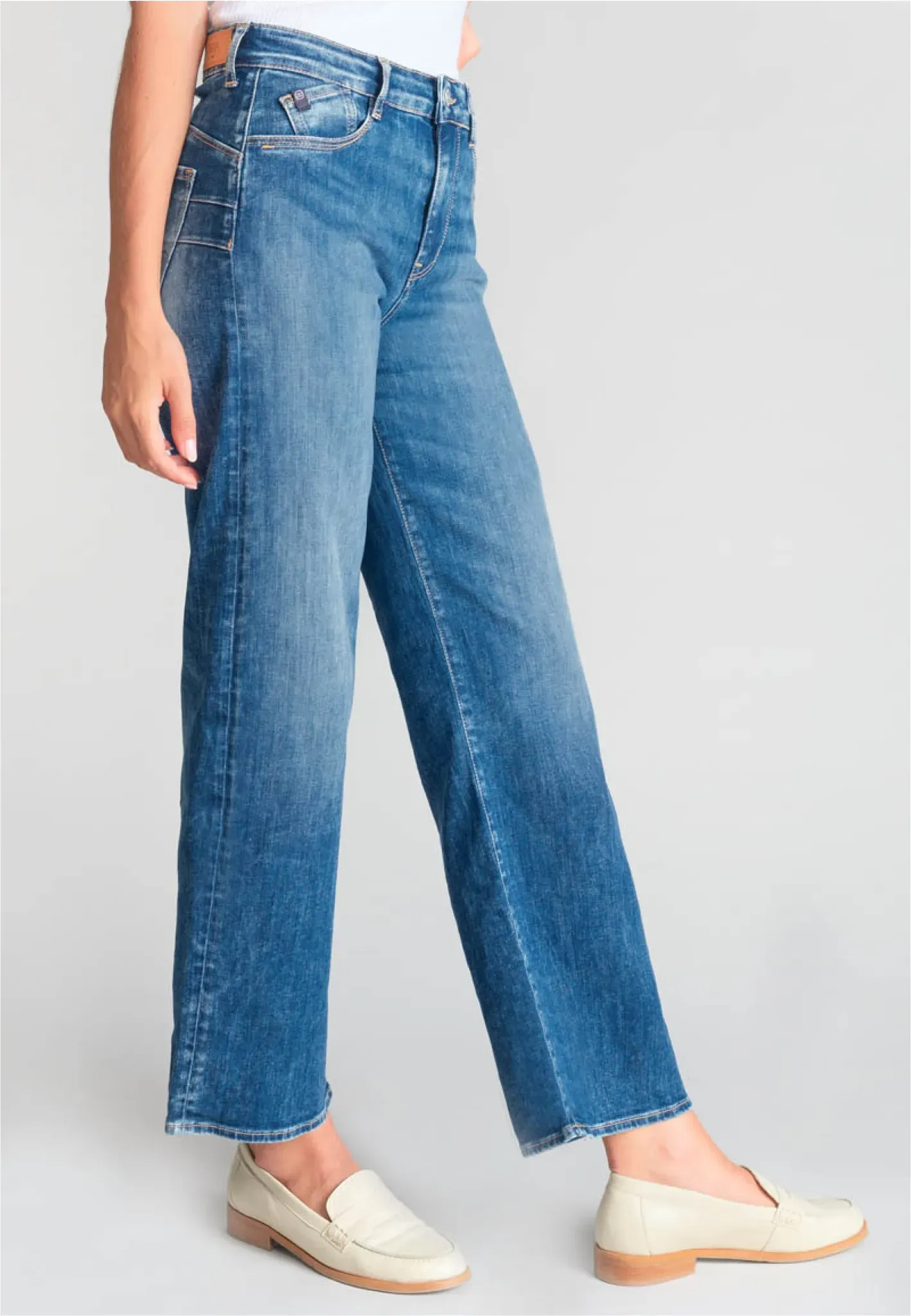 Straight-Jeans LE TEMPS DES CERISES 