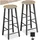 Tectake Barhocker 2er Set 31 x 72,5 x 31 cm Eiche