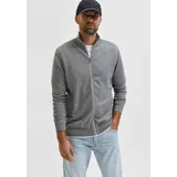 Selected Strickjacke 'Berg' - Grau - XXL