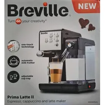 Breville PrimaLatte II VCF108X-01 silber