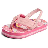 REEF Sandale Mädchen Little Ahi, Rainbows and Clouds, EU 22