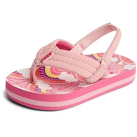 REEF Sandale Mädchen Little Ahi, Rainbows and Clouds, EU 22