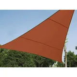 Perel Sonnensegel Terrakotta Dreieckig 5 x 5 x 5 m