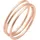 Elli Ring Damen Wickelring Filigran in 925 Sterling Silber Spirale, Ring Set Rosa | Gr.: 52