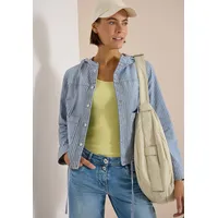 Cecil CECIL, Damen, Overshirt mit Kapuze und Streifen - XXL