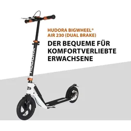 Hudora Big Wheel Air 230 Dual Brake orange/schwarz/weiß