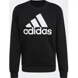 Adidas Essentials Big Logo Sweatshirt Black / White S