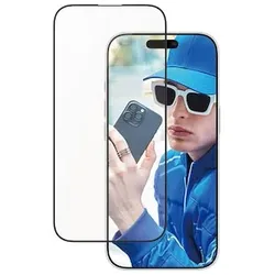 PanzerGlass Displayschutz Aluminum Rahmen iPhone 16 Pro | Ultra-Wide Fit