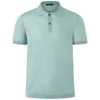 Poloshirt MAERZ MUENCHEN "Maerz Muenchen 401100 Poloshirt Herren Bekleidung", Herren, Gr. 52, gruen, 100% Wolle (Merino), Shirts