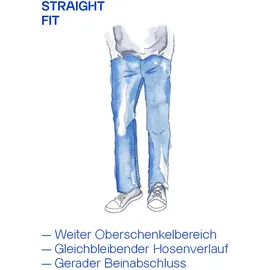 LEE Xm Straight Fit Blau 42/34