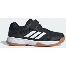 adidas Kinder Speedcourt Kids Indoor Shoes, Core Black/FTWR White/Core Black, 38 2/3 EU