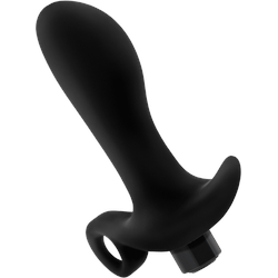 Platinum Prostate Massager 01, 10,7 cm, schwarz