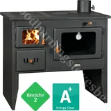 Küchenofen Holzherd Ofen Prity 2P41  BImSchv2 15,2kw. EEK-A ECO Design