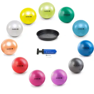 Original Pezzi Gymnastikball Maxafe Ø 42, 53, 65 & 75cm in Allen Farben - bis 400 kg belastbar - Fitness, Reha, Therapie, Gymnastik, Aerobic und als Sitzball fürs Büro (gelb, 65cm)