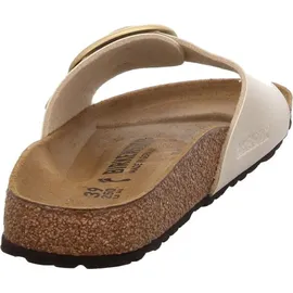 Birkenstock Madrid Big Buckle Birko-Flor graceful pearl white 36