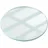 Tulup Tischplatte rund Ø 70 cm Glas transparent