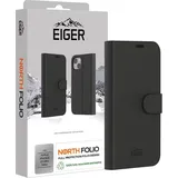 EIGER iPhone 15 Pro Max Folio Case schwarz