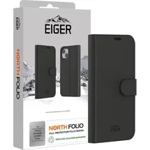 EIGER iPhone 15 Pro Max Folio Case schwarz