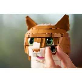 LEGO Ideas Orangefarbene Katze 21376