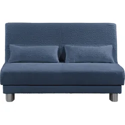 Schlafsofa INOSIGN "Gina", blau, B:160cm H:86cm T:195cm, Sofas, mit einem Handgriff vom Sofa zum Bett, Topseller