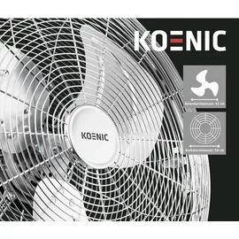KOENIC KFF 45322 M 45 cm Bodenventilator Weiß