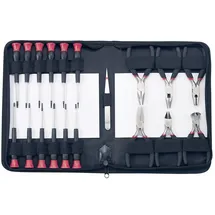 BASETECH Reparaturset Elektriker, Heimwerker in Tasche 19teilig (814583)