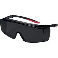 Uvex 9169175 super f OTG grau Infrarotschutz 5,0 inf.
