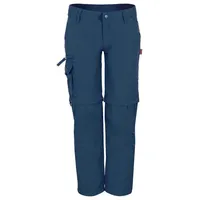TROLLKIDS Sporthose KIDS OPPLAND PANTS SLIM FIT blau 140