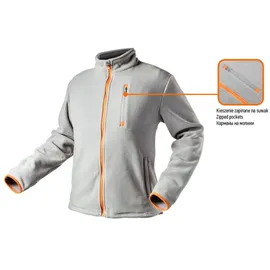 Neo Tools NEO Polar-Fleecejacke grau S