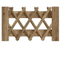 Tetzner & Jentzsch Jägerzaun 100 x 60 cm braun