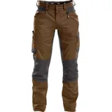 DASSY Helix Arbeitshose mit Stretch lehmbraun/anthrazitgrau