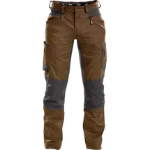 DASSY Helix Arbeitshose mit Stretch lehmbraun/anthrazitgrau