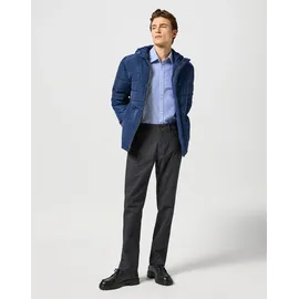 Wrangler 5-Pocket-Hose "GREENSBORO", Herren, Gr. 42, Länge 34, grau (charcoal), Web, Obermaterial: 59% Baumwolle, 26% Polyester, 14% Viskose, 1% Elasthan, regular fit lang, Hosen 5-Pocket-Hose, mit Reißverschluss