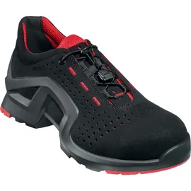Uvex 1 support S1 Halbschuh gelocht schwarz/rot42 42
