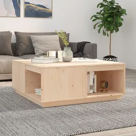 furnicato Couchtisch natur Braun Kiefer 100 x 40,5 x 101 cm