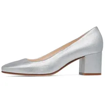 Henry Stevens Hohe Schuhe - Pumps Audrey P50 - Gr. 40 (EU) - in Silber - für Damen
