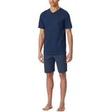 SCHIESSER Pyjama kurz Dunkelblau M