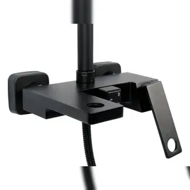 TRIZERATOP Duschsäule mit Duschsystem NOIR 1