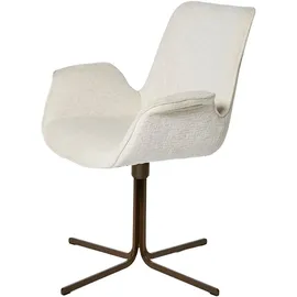 Jahnke Schalenstuhl POLE TWIST Polyester weiß