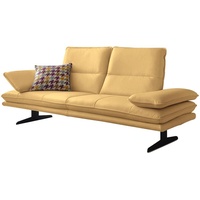 W.Schillig 2-Sitzer »broadway«, Sitztiefenverstellung, Kopfteil- & Seitenteilverstellung, Breite 216cm beige