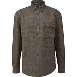 s.Oliver Flanellhemd Braun 3XL