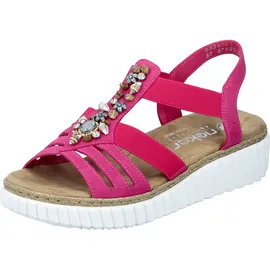 Rieker Riemchensandalen Damen Pink 38