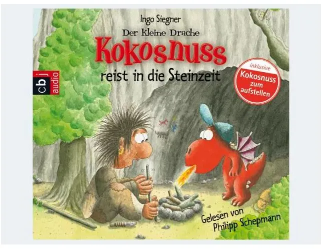 Kokosnuss CD Reise in die Steinzeit 5J Aufsteller - 1538-3