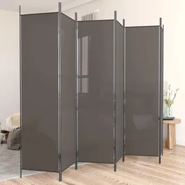 vidaXL Paravent Anthrazit 300x200 cm Stoff