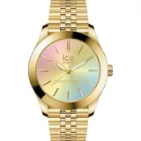 ICE-Watch 023992 Damenuhr ICE Steel Solar S Gold Regenbogen