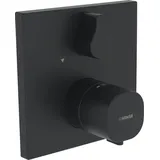 Hansa Fertigset HANSABLUEBOX LIVING UP-Brause-Thermostat, mattschwarz
