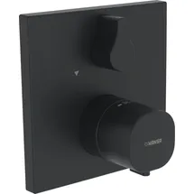 Hansa Fertigset HANSABLUEBOX LIVING UP-Brause-Thermostat, mattschwarz